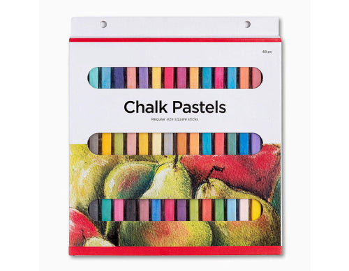 Chalk Pastel, Soft Colored Pastel, for Blending, Gradation, Texture and More 8 Vibrant Vivid Colors