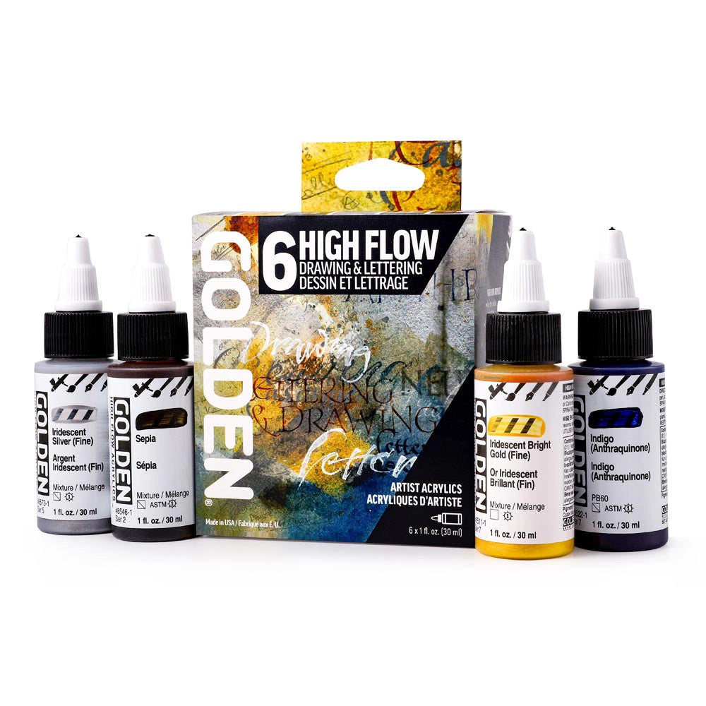 High Flow Drawing & Lettering Set – Positive Art
