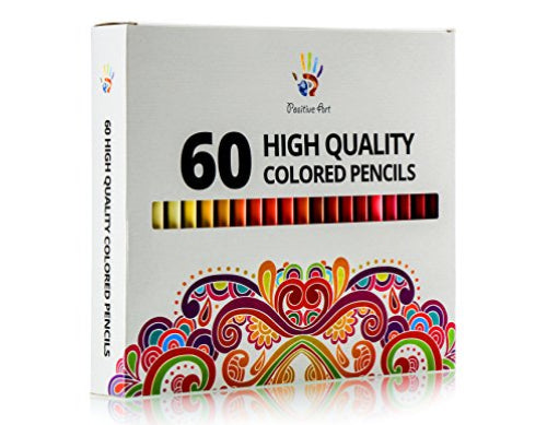 Positive Art Colored Pencils-60 Unique Colors
