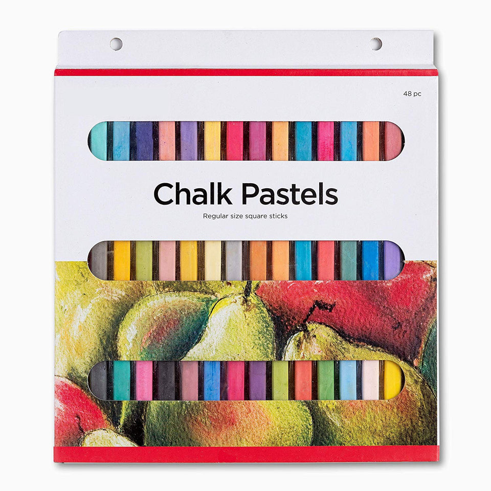 Chalk Pastel, Soft Colored Pastel, for Blending, Gradation, Texture and More 8 Vibrant Vivid Colors