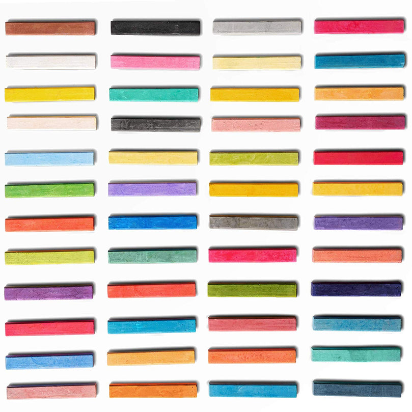 Chalk Pastel, Soft Colored Pastel, for Blending, Gradation, Texture and More 8 Vibrant Vivid Colors