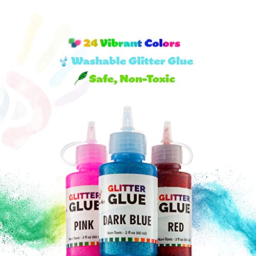 Glitter Glue (Value Pack - 24 Colors)