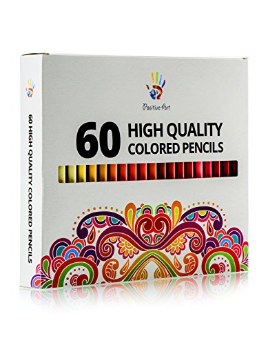 Positive Art Colored Pencils-60 Unique Colors